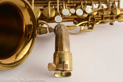 Conn 6M VIII Alto Saxophone Pre-War Original Lacquer Very Good Condition Plays Well 294775