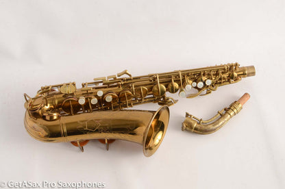 Conn 6M VIII Alto Saxophone Pre-War Original Lacquer Very Good Condition Plays Well 294775