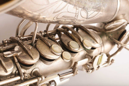 Conn 6M VIII Alto Original Silver Plate 309574 Great Condition!