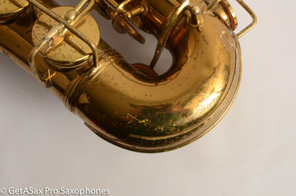 Conn 6M VIII Alto Saxophone Pre-War Original Lacquer Great Player! 295729