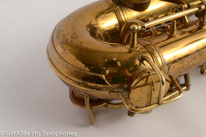 Conn 6M VIII Alto Saxophone Pre-War Original Lacquer Great Player! 295729