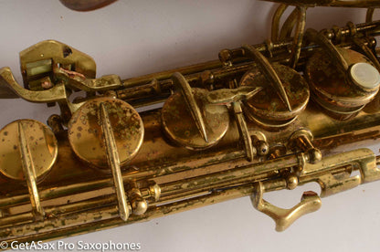 Conn 6M VIII Alto Saxophone Pre-War Original Lacquer Great Player! 295729