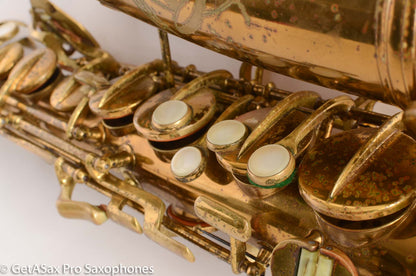 Conn 6M VIII Alto Saxophone Pre-War Original Lacquer Great Player! 295729