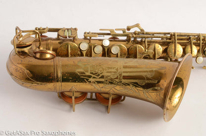 Conn 6M VIII Alto Saxophone Pre-War Original Lacquer Great Player! 295729