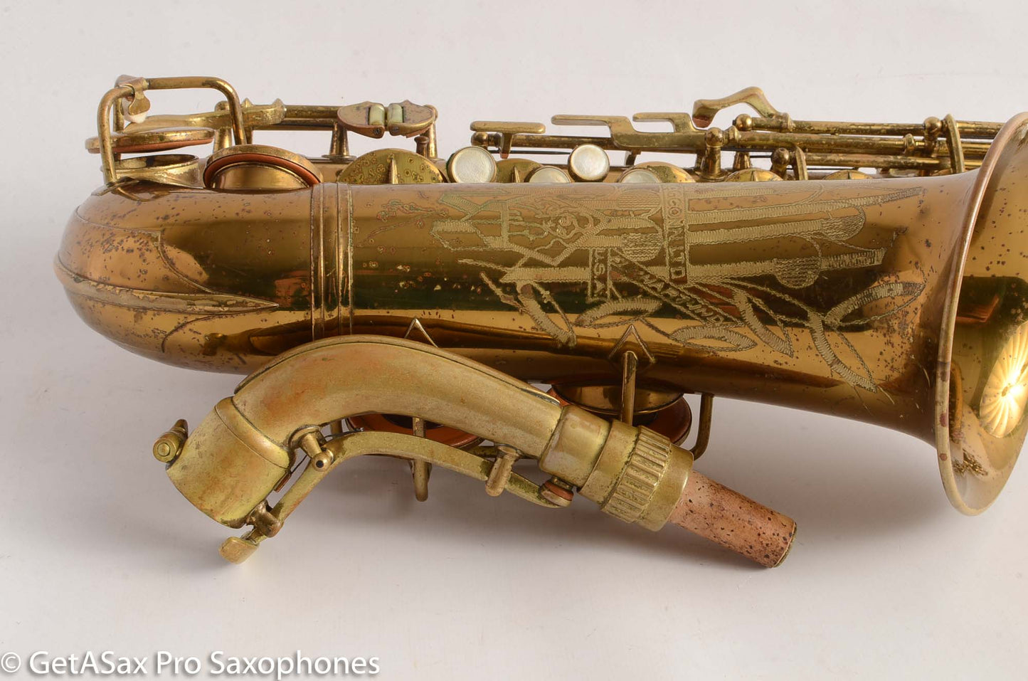 Conn 6M VIII Alto Saxophone Pre-War Original Lacquer Great Player! 295729