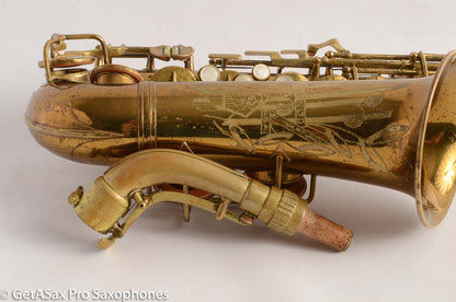Conn 6M VIII Alto Saxophone Pre-War Original Lacquer Great Player! 295729