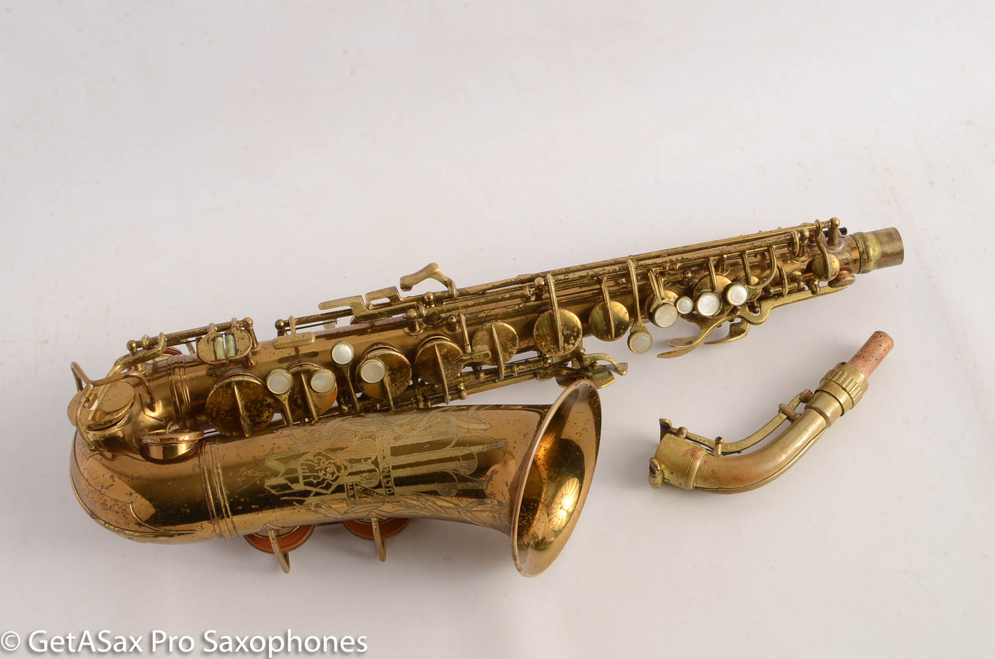 Conn 6M VIII Alto Saxophone Pre-War Original Lacquer Great Player! 295729