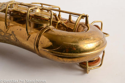 Conn 6M VIII Alto Saxophone Pre-War Original Lacquer Great Player! 295729