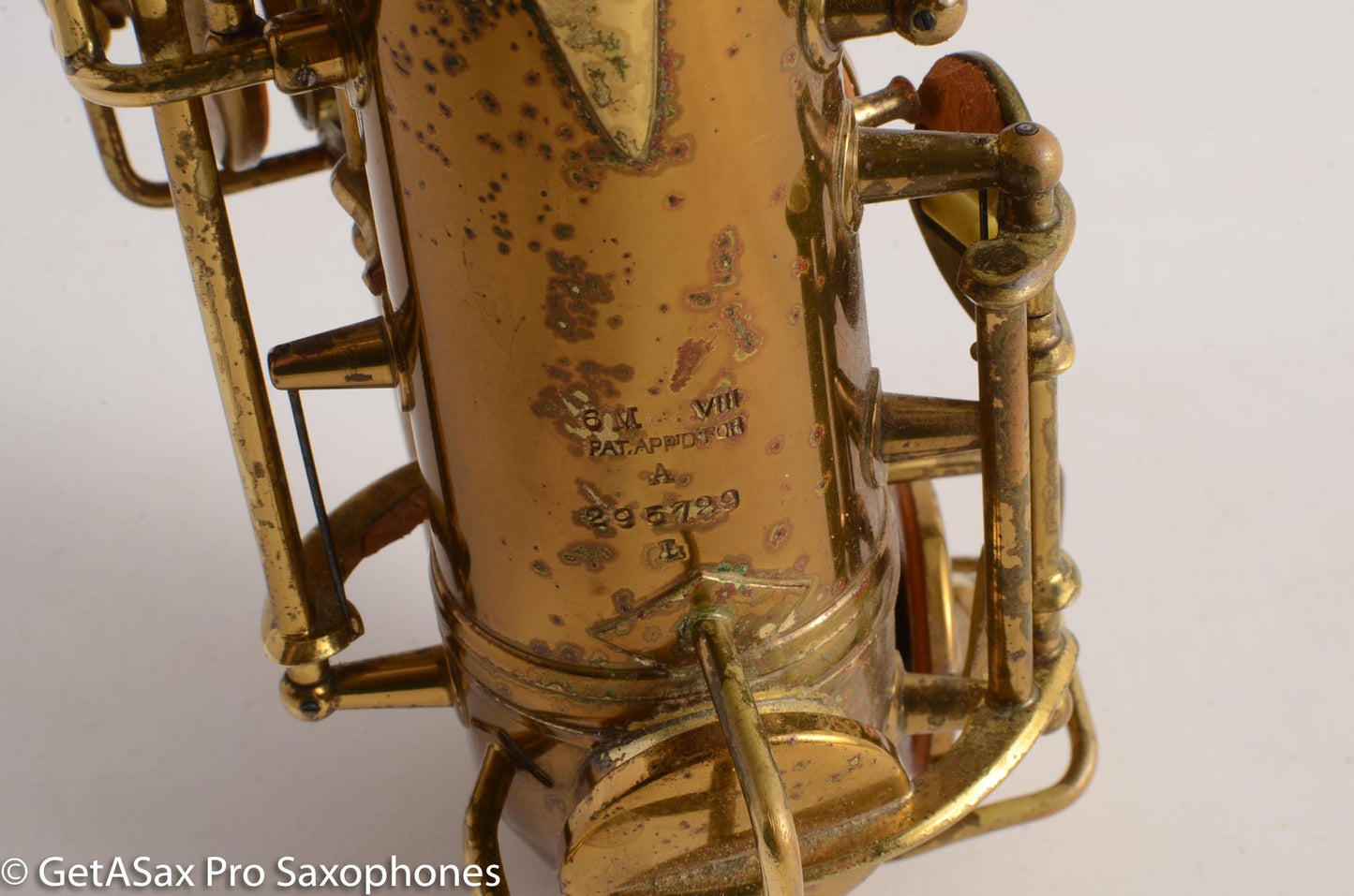 Conn 6M VIII Alto Saxophone Pre-War Original Lacquer Great Player! 295729