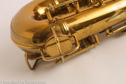 Conn 6M VIII Alto Saxophone Recent Overhaul Original Lacquer 300940