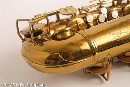 Conn 6M VIII Alto Saxophone Recent Overhaul Original Lacquer 300940