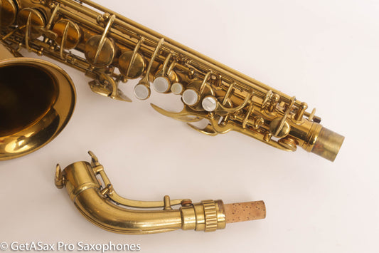 Conn 6M VIII Alto Saxophone Recent Overhaul Original Lacquer 300940
