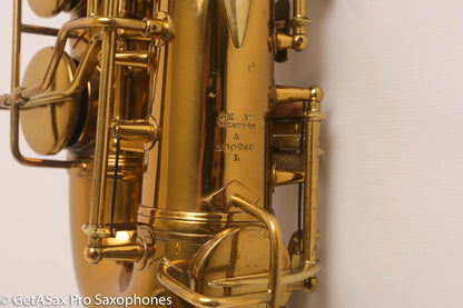 Conn 6M VIII Alto Saxophone Recent Overhaul Original Lacquer 300940