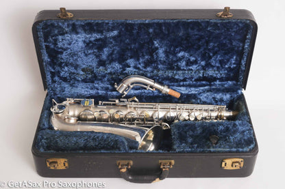 Conn 6M VIII Alto Saxophone Silver Freshly Overhauled! 312086
