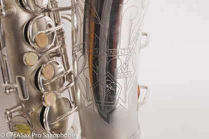 Conn 6M VIII Alto Saxophone Silver Freshly Overhauled! 312086