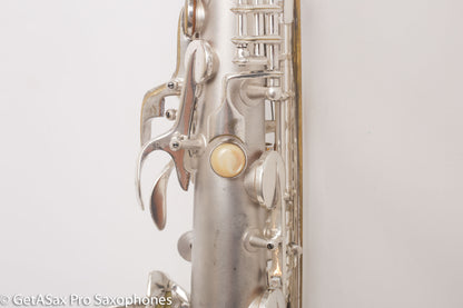 Conn 6M VIII Alto Saxophone Silver Freshly Overhauled! 312086