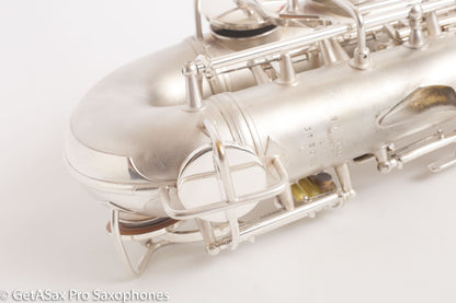 Conn 6M VIII Alto Saxophone Silver Freshly Overhauled! 312086