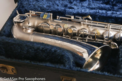 Conn 6M VIII Alto Saxophone Silver Freshly Overhauled! 312086