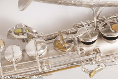 Conn 6M VIII Alto Saxophone Silver Freshly Overhauled! 312086