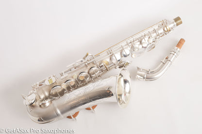 Conn 6M VIII Alto Saxophone Silver Freshly Overhauled! 312086