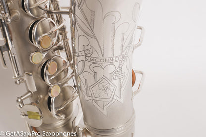 Conn 6M VIII Alto Saxophone Silver Freshly Overhauled! 312086