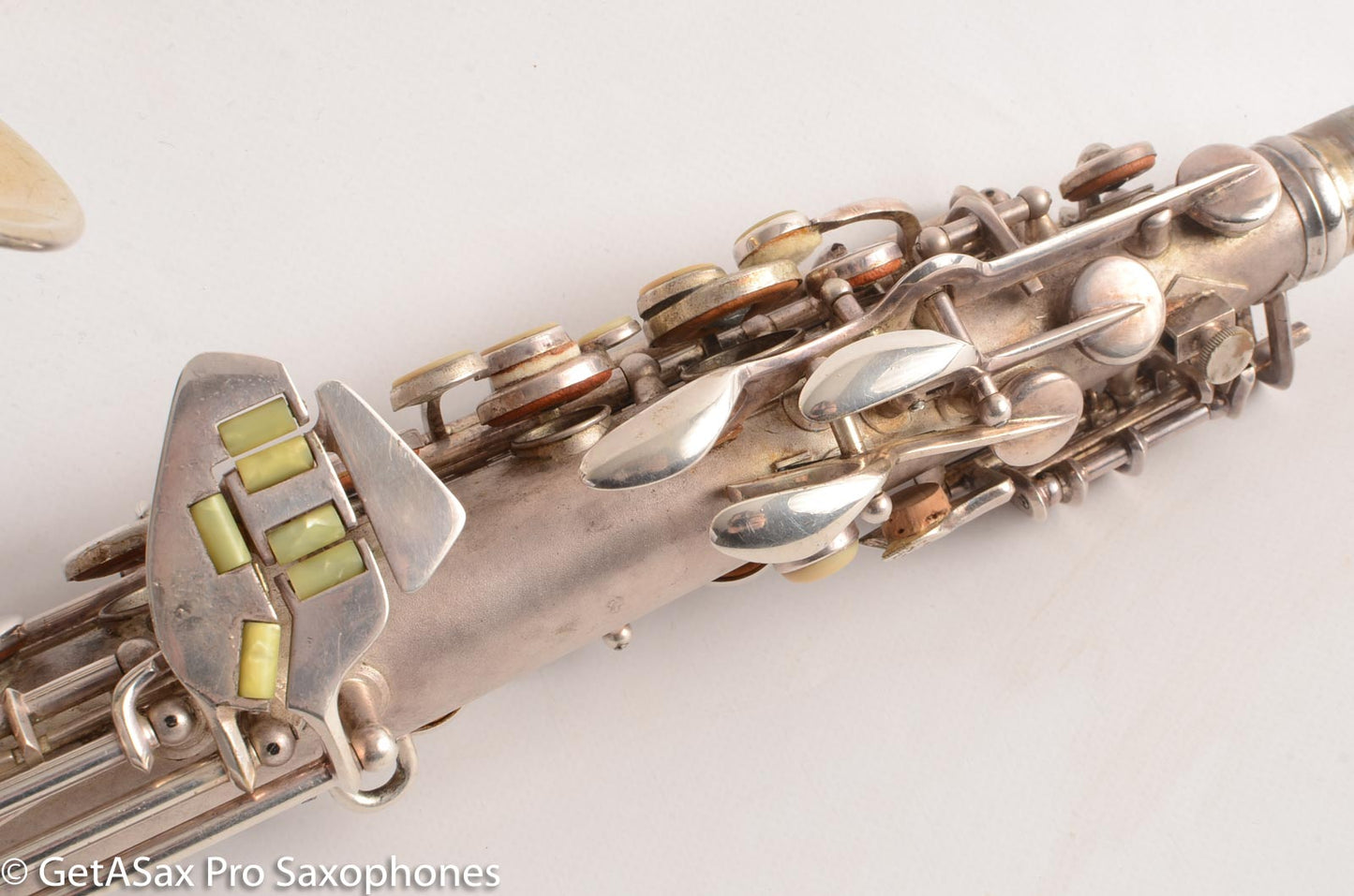 Conn 6M VIII Alto Saxophone Original Silver Plate Rolled Tone Holes 312091