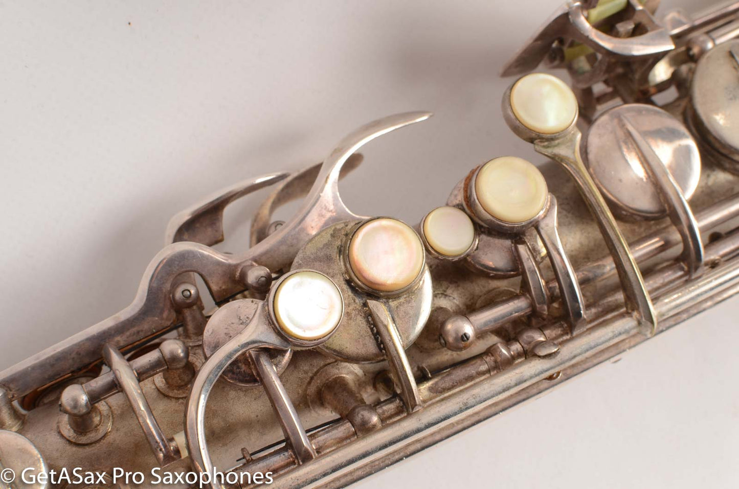 Conn 6M VIII Alto Saxophone Original Silver Plate Rolled Tone Holes 312091