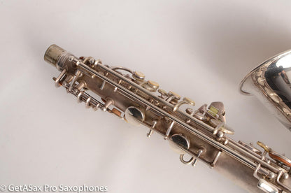 Conn 6M VIII Alto Saxophone Original Silver Plate Rolled Tone Holes 312091
