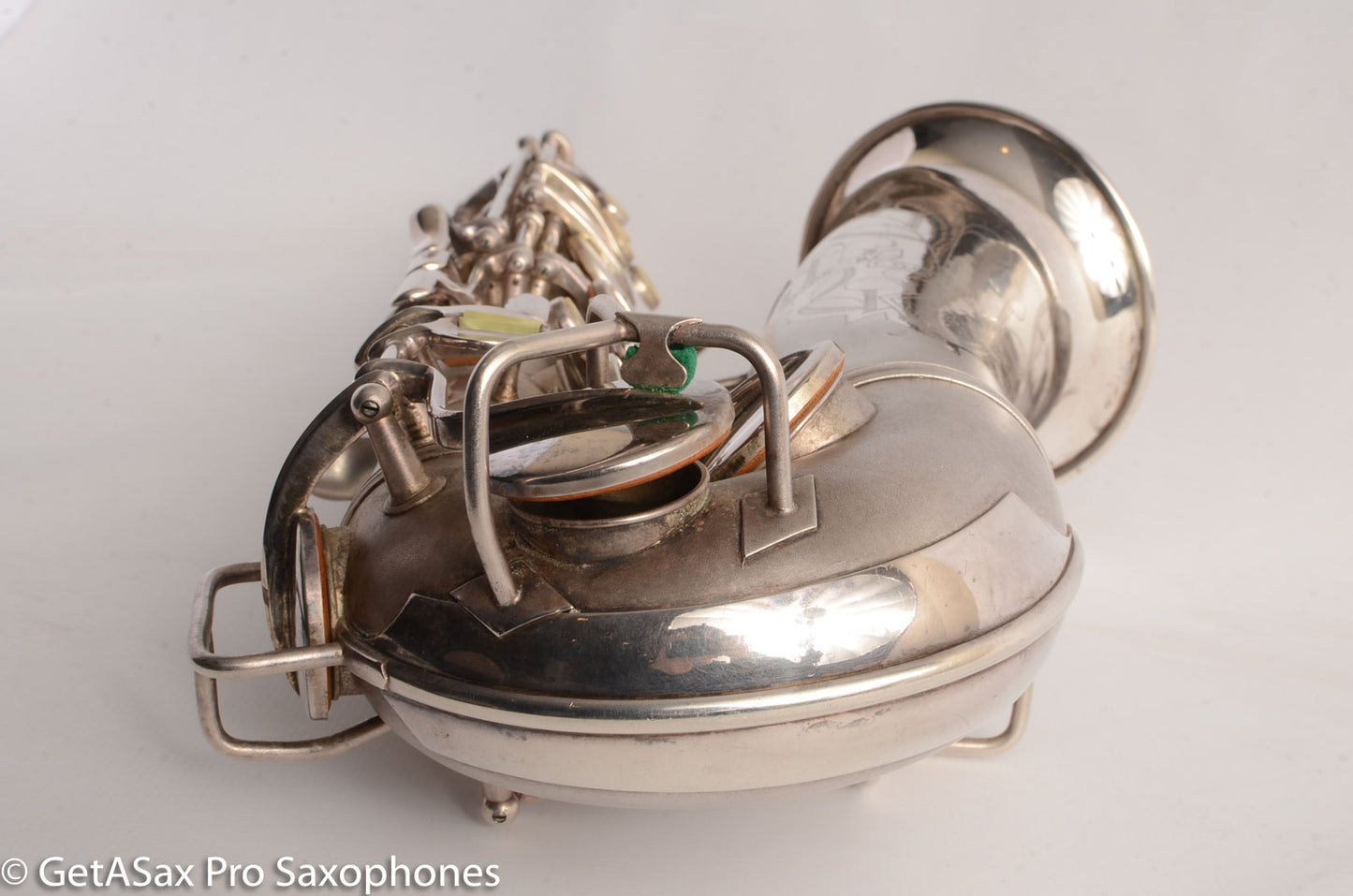 Conn 6M VIII Alto Saxophone Original Silver Plate Rolled Tone Holes 312091