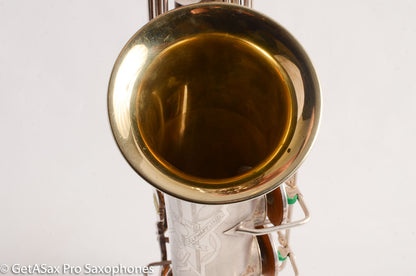 Conn 6M VIII Alto Saxophone Original Silver Plate Rolled Tone Holes 312091