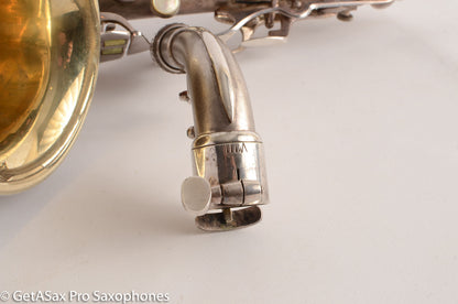 Conn 6M VIII Alto Saxophone Original Silver Plate Rolled Tone Holes 312091