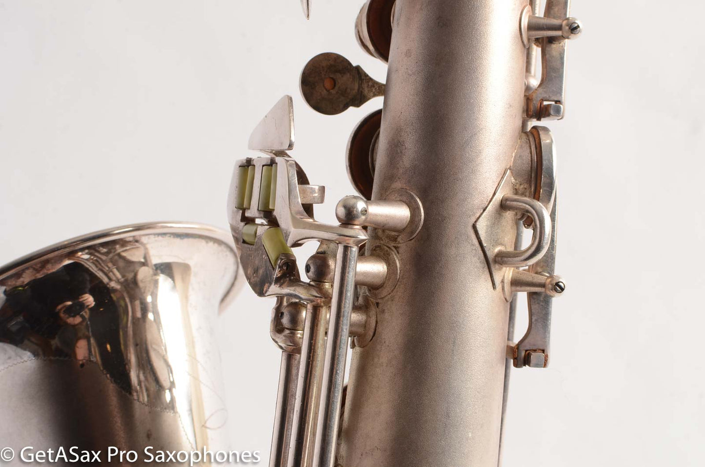 Conn 6M VIII Alto Saxophone Original Silver Plate Rolled Tone Holes 312091