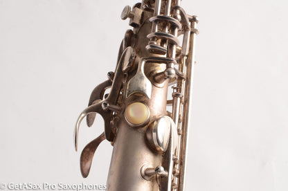 Conn 6M VIII Alto Saxophone Original Silver Plate Rolled Tone Holes 312091