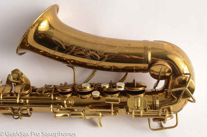 Conn 6M VIII Alto Saxophone Pre-War Original Lacquer Very Good Condition Plays Well 294775