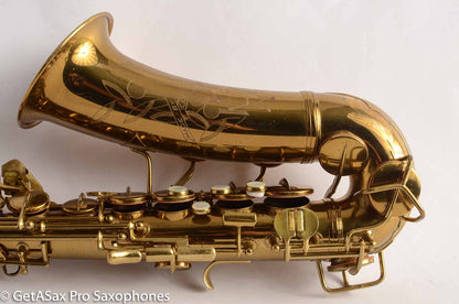 Conn 6M VIII Alto Saxophone Pre-War Original Lacquer Very Good Condition Plays Well 294775