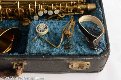 Conn 6M VIII Alto Saxophone Pre-War Original Lacquer Very Good Condition Plays Well 294775