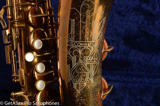 Conn 6M Transitional Alto Saxophone Good Overhaul Candidate Old Pads 257175