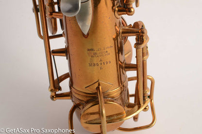 Conn 6M Transitional Alto Saxophone Good Overhaul Candidate Old Pads 257175