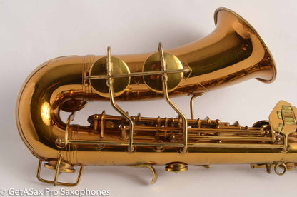 Conn 6M VIII Alto Saxophone Pre-War Original Lacquer Old Pads Excellent Condition 285940