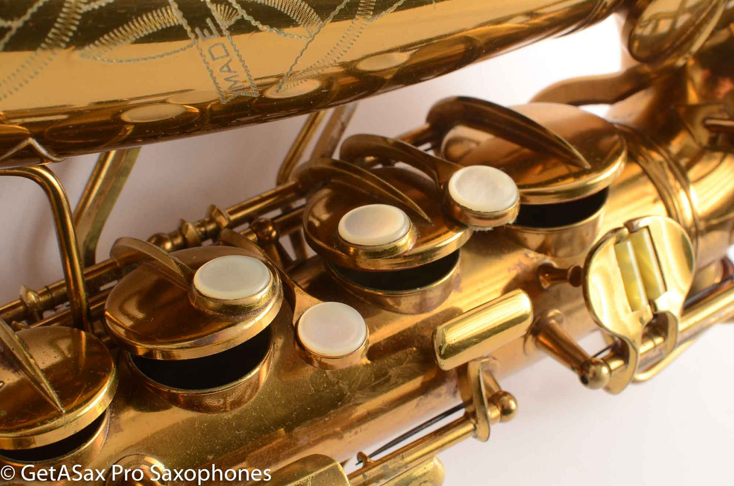Conn 6M VIII Alto Saxophone Pre-War Original Lacquer Old Pads Excellent Condition 285940