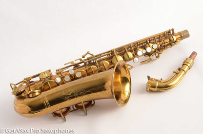 Conn 6M VIII Alto Saxophone Pre-War Original Lacquer Old Pads Excellent Condition 285940