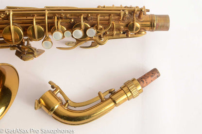 Conn 6M VIII Alto Saxophone Pre-War Original Lacquer Old Pads Excellent Condition 285940
