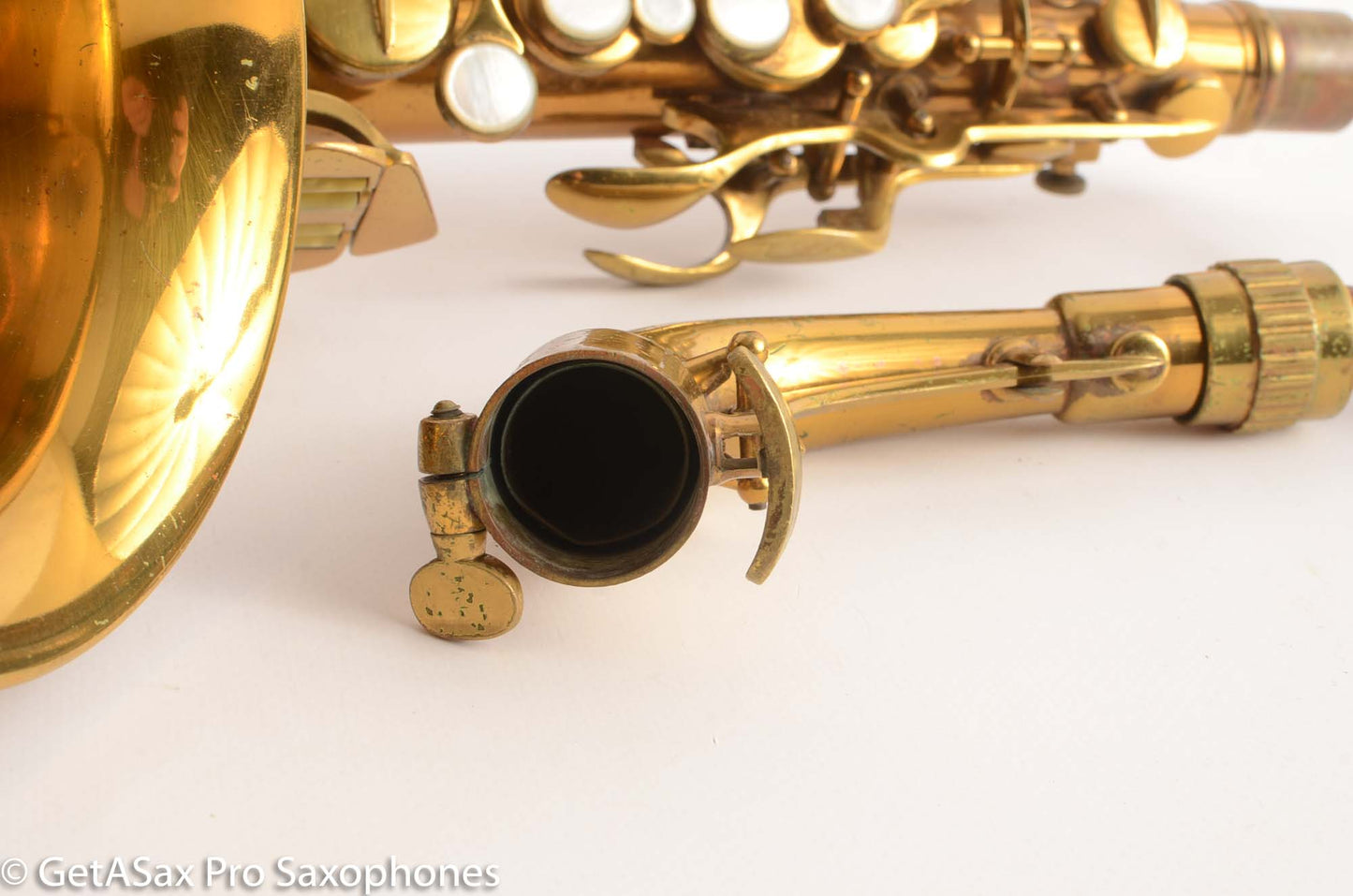 Conn 6M VIII Alto Saxophone Pre-War Original Lacquer Old Pads Excellent Condition 285940