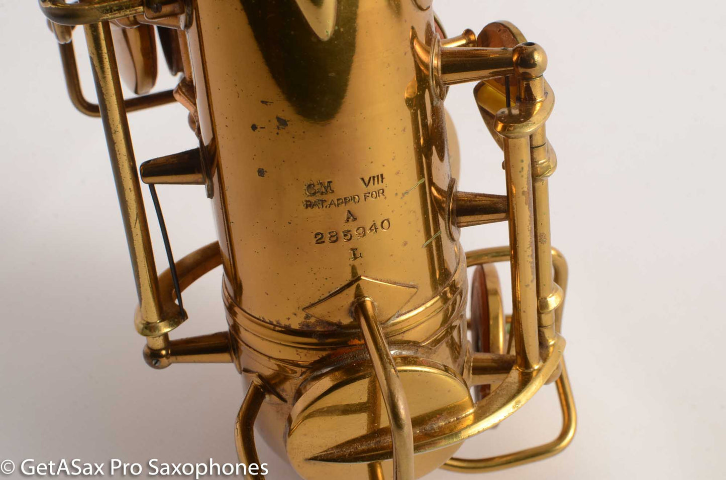 Conn 6M VIII Alto Saxophone Pre-War Original Lacquer Old Pads Excellent Condition 285940