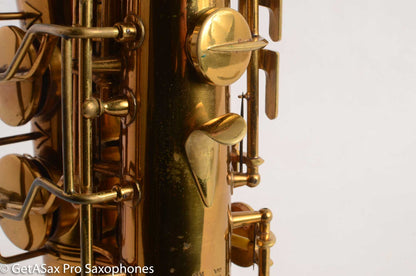 Conn 6M VIII Alto Saxophone Pre-War Original Lacquer Old Pads Excellent Condition 285940