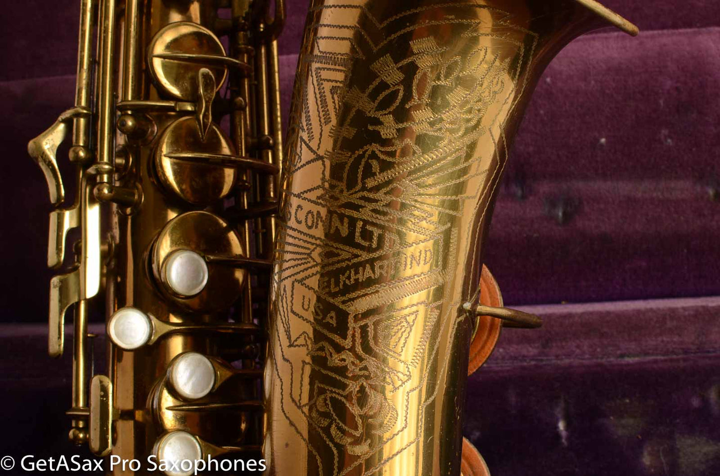 Conn 6M Transitional Art Deco Alto Saxophone 247105 Great Shape 1931