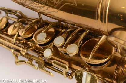 Conn 6M Transitional Art Deco Alto Saxophone 247105 Great Shape 1931