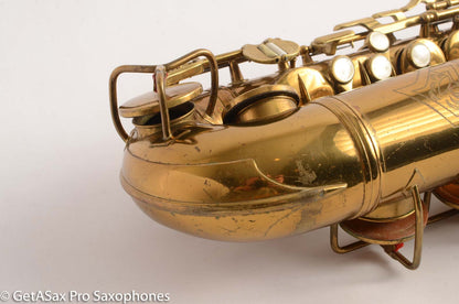 Conn 6M Transitional Art Deco Alto Saxophone 247105 Great Shape 1931