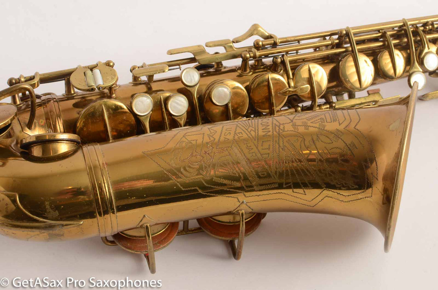 Conn 6M Transitional Art Deco Alto Saxophone 247105 Great Shape 1931