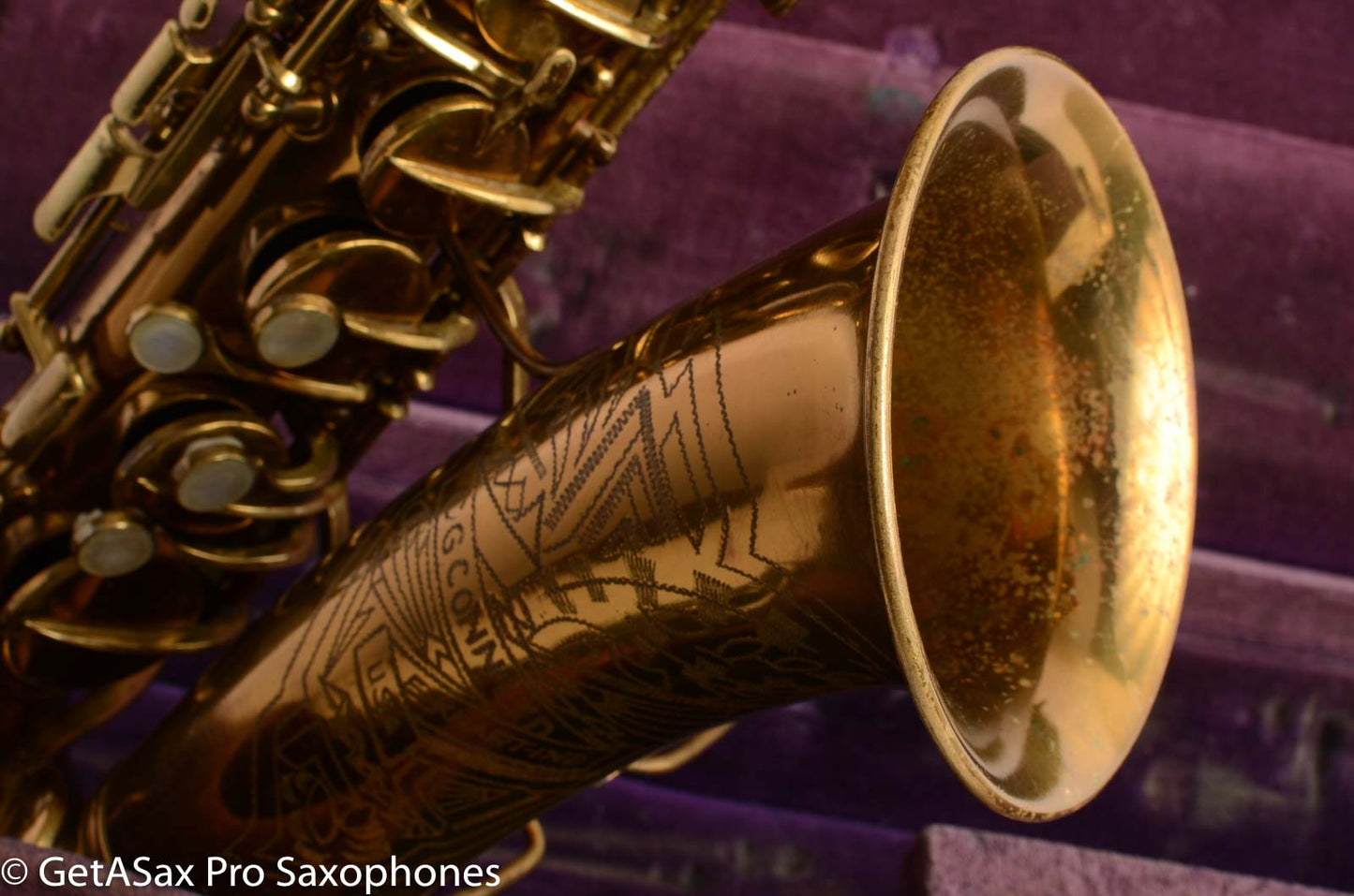 Conn 6M Transitional Art Deco Alto Saxophone 247105 Great Shape 1931